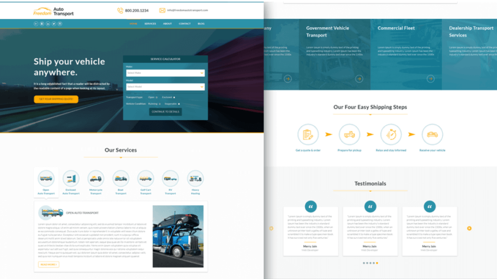 Custom Auto Shipping slider01