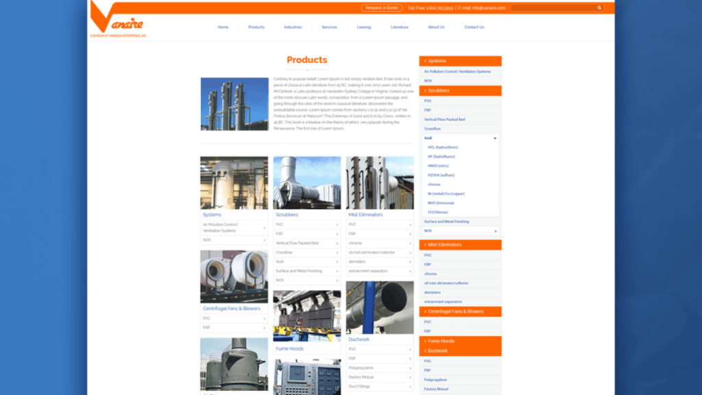 Industrial Website slider02