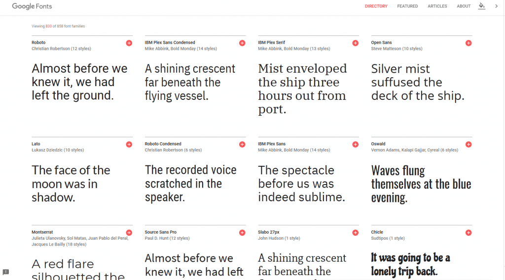 google-fonts