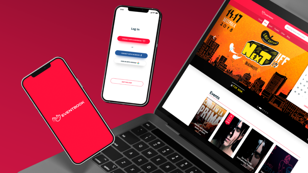 Event Ticketing App UXUI Design slider4